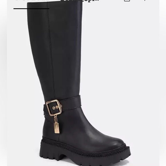 Coach James Boot, never worn - Picture 10 of 10